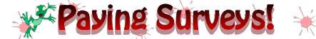 free paying surveys, free cash for my opinion, free money surveys